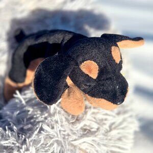 Ty Beanie Babies Doby Original Doberman Pinscher Authentic No Tag Used Clean